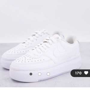 Nike platform air forces